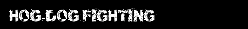 hog-dog-fihgting